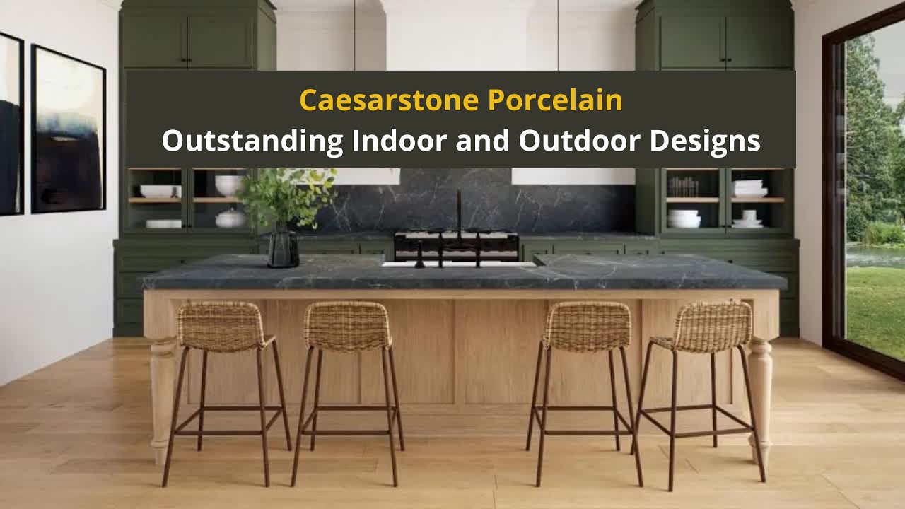 Meet The New Caesarstone Porcelain Colours For Outstanding Indoor and Outdoor Designs