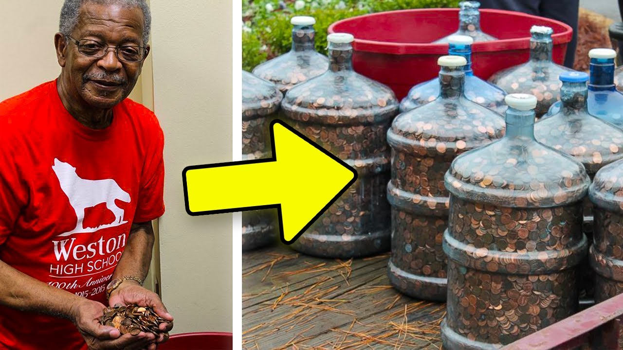 Ele Juntou Moedas por 45 Anos e Isso Salvou a Vida Dele