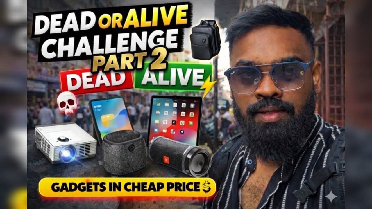 Bangalore Sunday Bazar 🔎 Dead or Alive Challenge | More Crazy Gadget Finds | Part 2