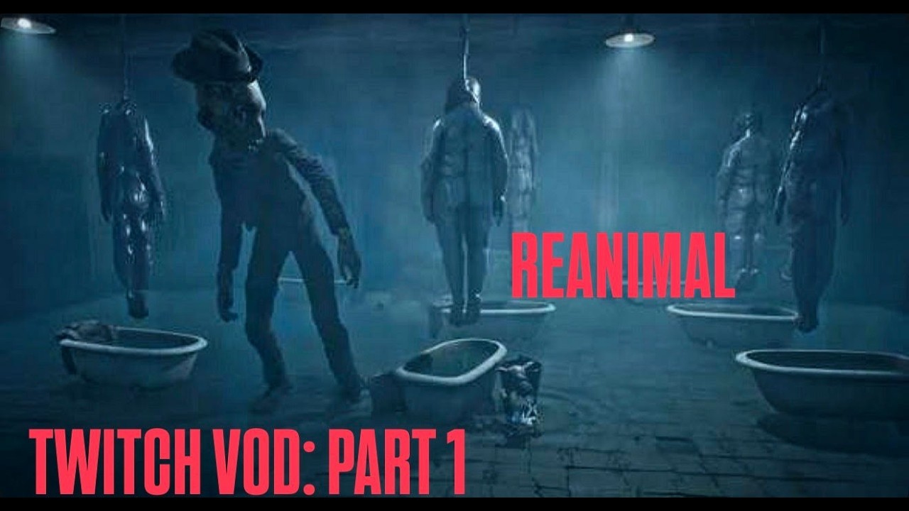 This Game is CREEPY 😨 REANIMAL: TWITCH VOD PART: 1