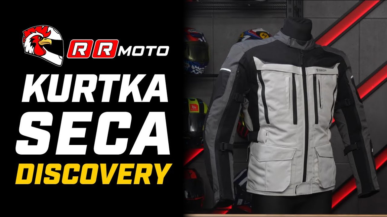 SECA DISCOVERY - kurtka motocyklowa z certyfikowanymi ocharniaczami