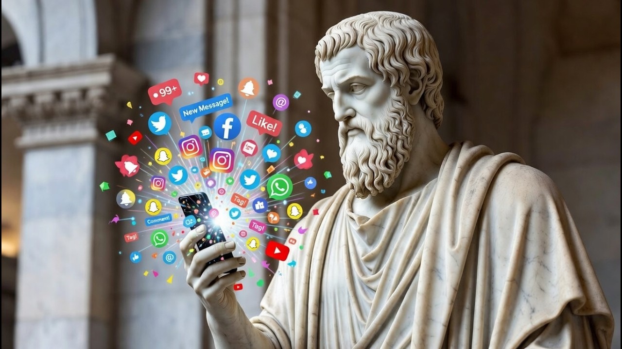 Filosofia para Redes Sociais: Como Não Perder a Alma no Scroll Infinito