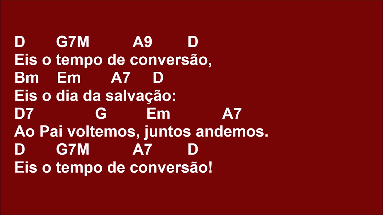 [ENTRADA] EIS O TEMPO DE CONVERSÃO
