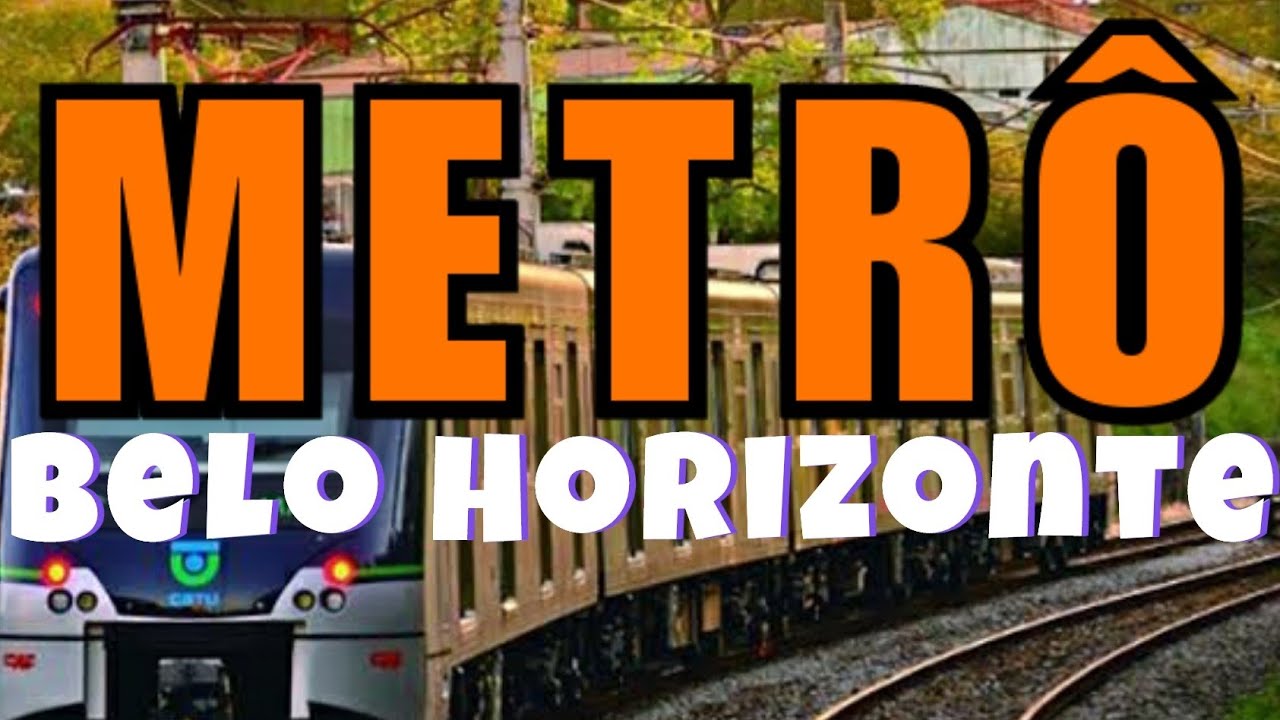 PASSEANDO DE METRÔ EM BELO HORIZONTE