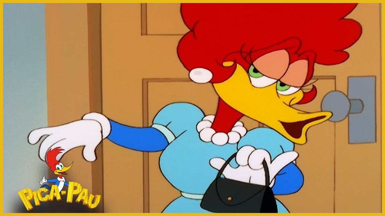 Pica-Pau em Português | Tia Pecky | Compilação De 1 Hora | Desenhos Animados
