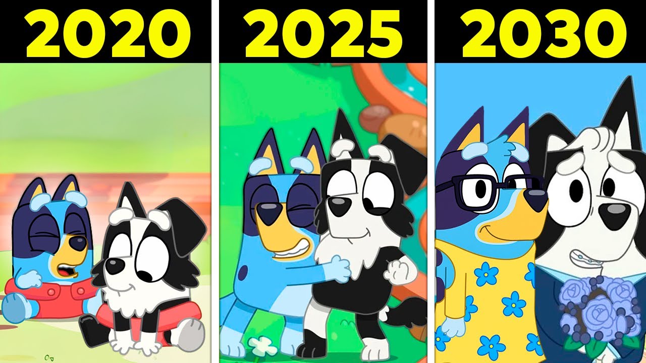 ПОЛНАЯ история Bluey за 10 минут!