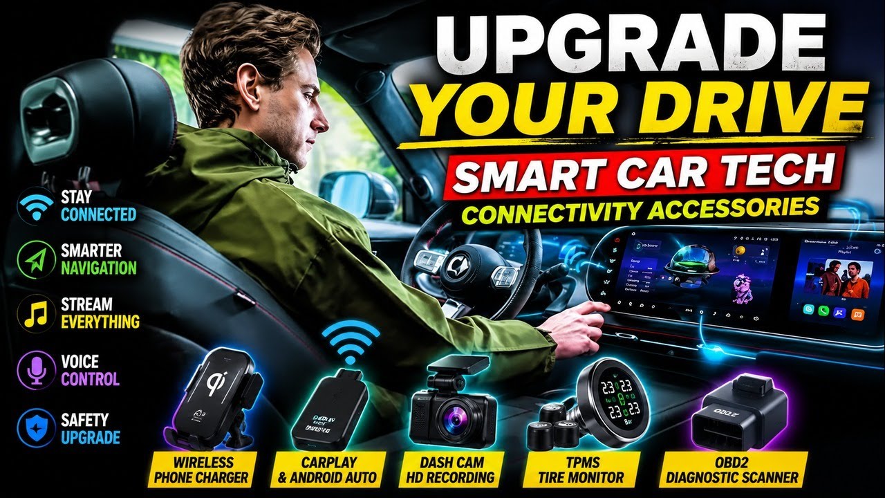 Upgrade Your Drive Smart Car Tech  Connectivity Accessories