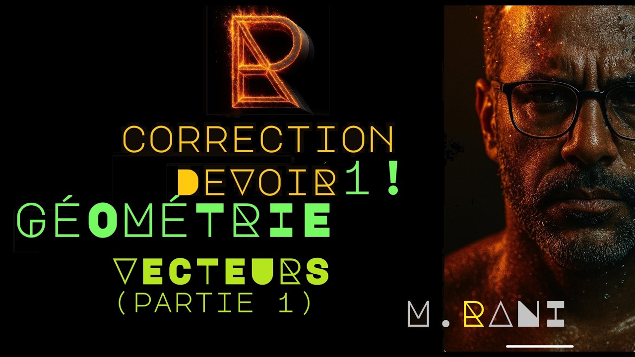 1ère Secondaire Géométrie || LES VECTEURS ( partie 1) ||