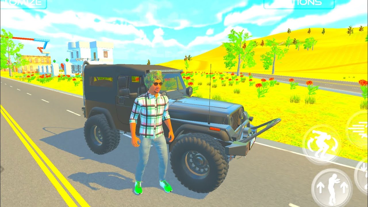 Indian vehicle simulator 3d car driving gameplay #gaming #gameplay #games #simulator #car #3d #4x4 