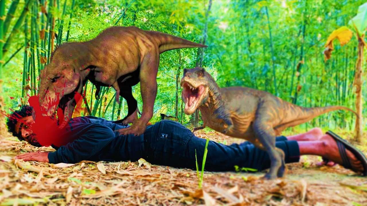 The Best Dinosaur Attack In Jungle | Dinosaur Attack 