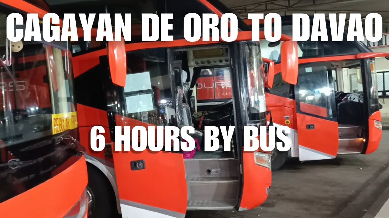 FASTEST way to travel from CAGAYAN DE ORO to DAVAO by BUS | Rural Transit Mindanao Inc