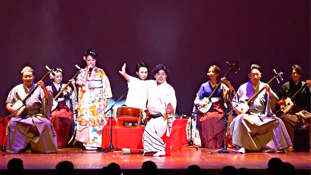 【CONCERT 2022】津軽あいや節(合奏〜手踊り)【正調津軽三味線】