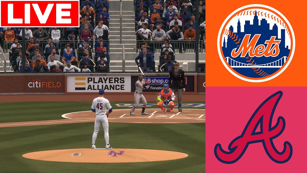 🔴В ЭФИРЕ 🔴New York Mets против Atlanta Braves / 06.12.26 / в прямом эфире / MLB THE SHOW 26