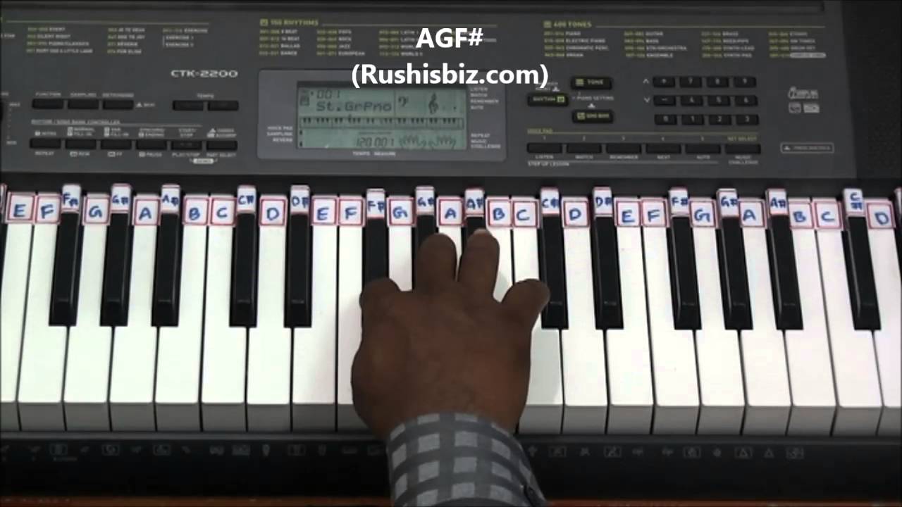 Karz Movie Theme - Piano Tutorial (Full Notes) | 1200 Songs BOOK/PDF @399/- only - 7013658813