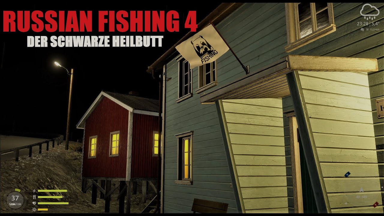Russian Fishing 4   Nordmeer   Schwarzer Heilbutt   Spot und Set Up