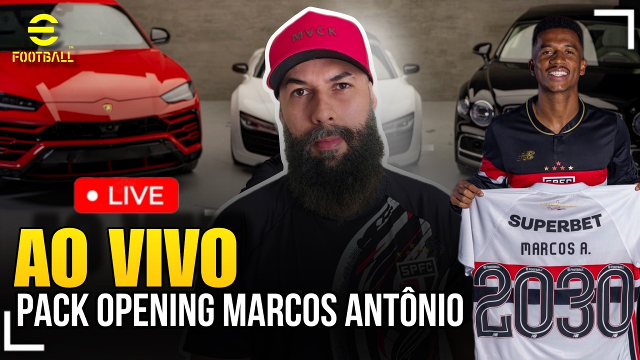 AO VIVO! TECLAS DANIEL EM NOVA TEMPORADA + PACK OPENING | LIVE eFootball 2026!