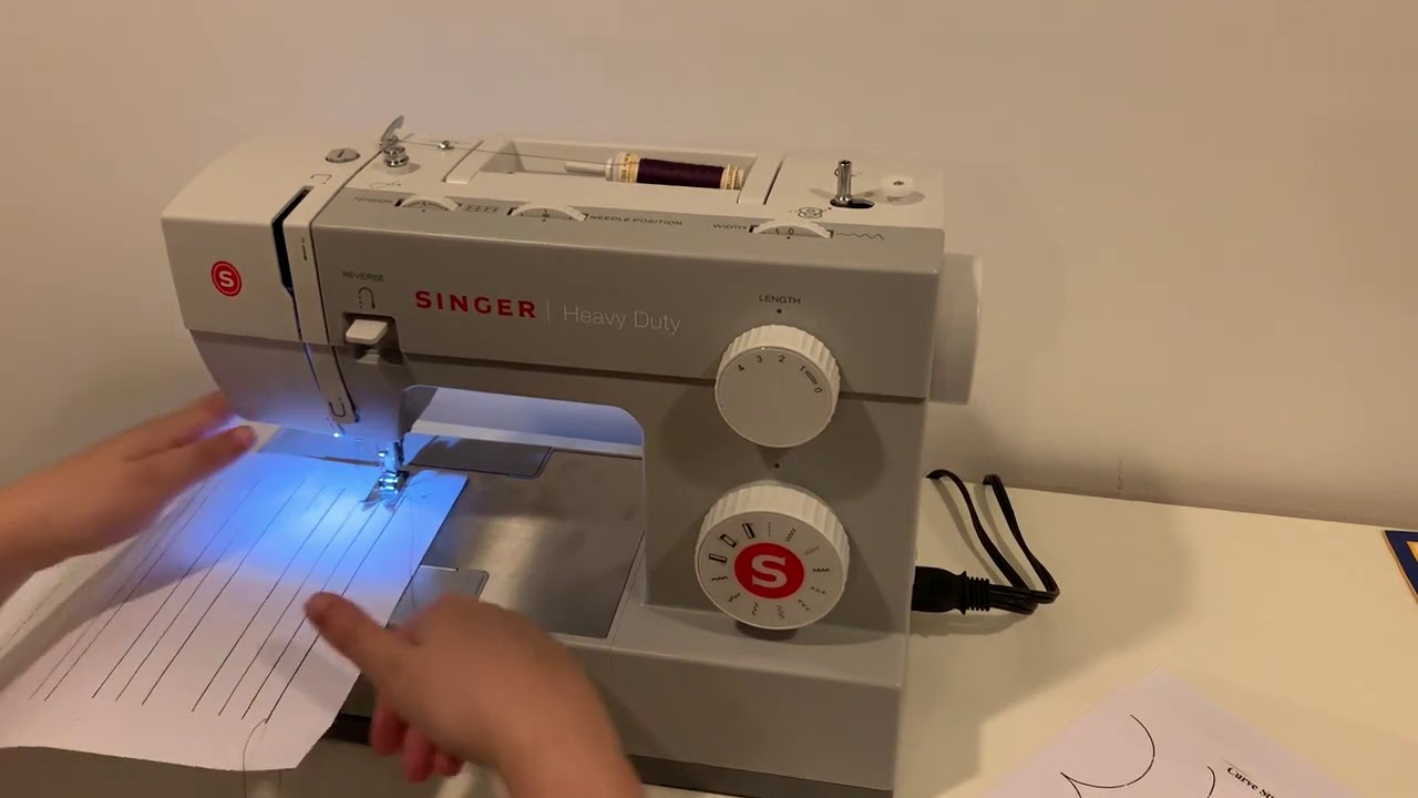 Practice Sewing on Paper