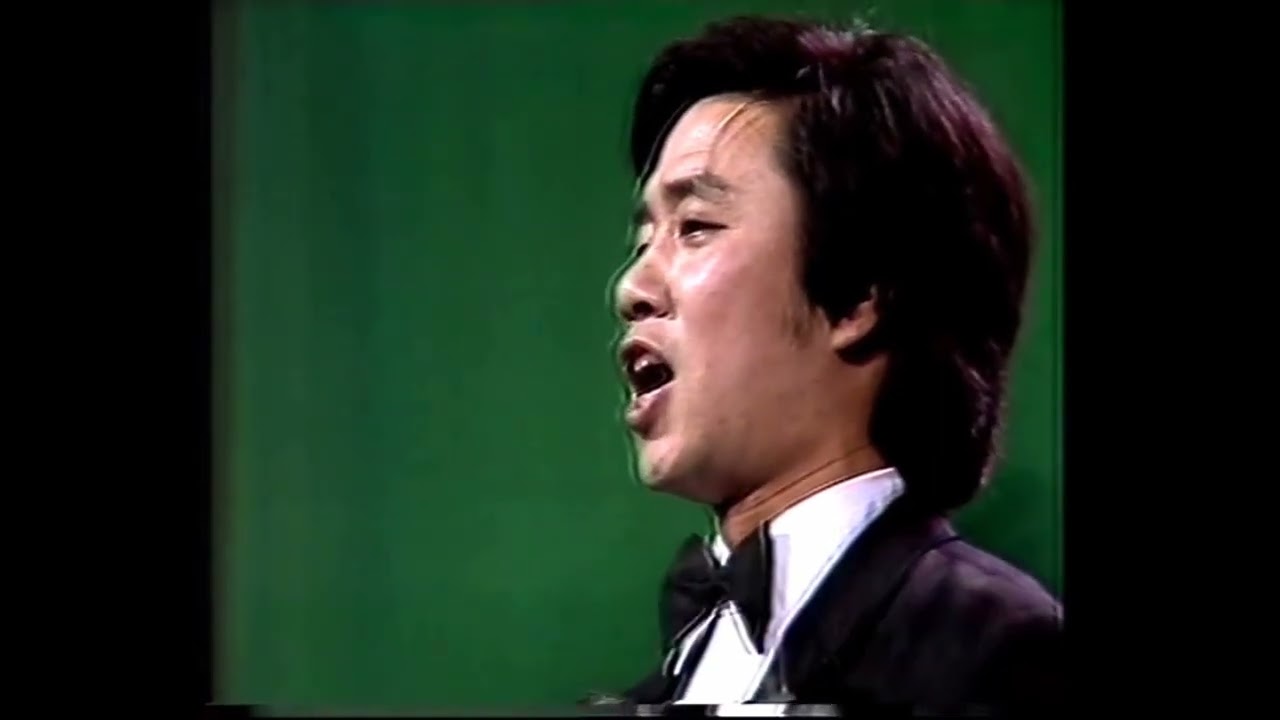 86年青歌赛5号选手顾欣 长江之歌