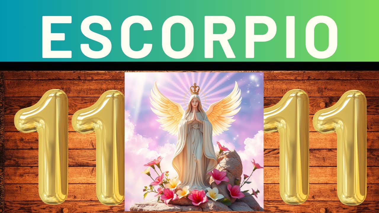 DE GOLPE  PARA TI ESCORPIO♏ESTO NO SE VE CASI NUNCA 🙏✅⭐🍀❤️🎁 HOROSCOPO 📢 ORACULO TAROT DE CRIS