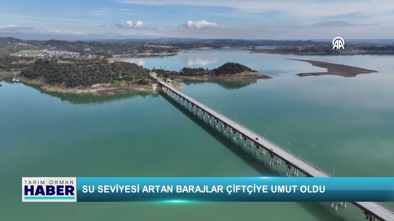 Su seviyesi artan barajlar çiftçiye umut oldu
