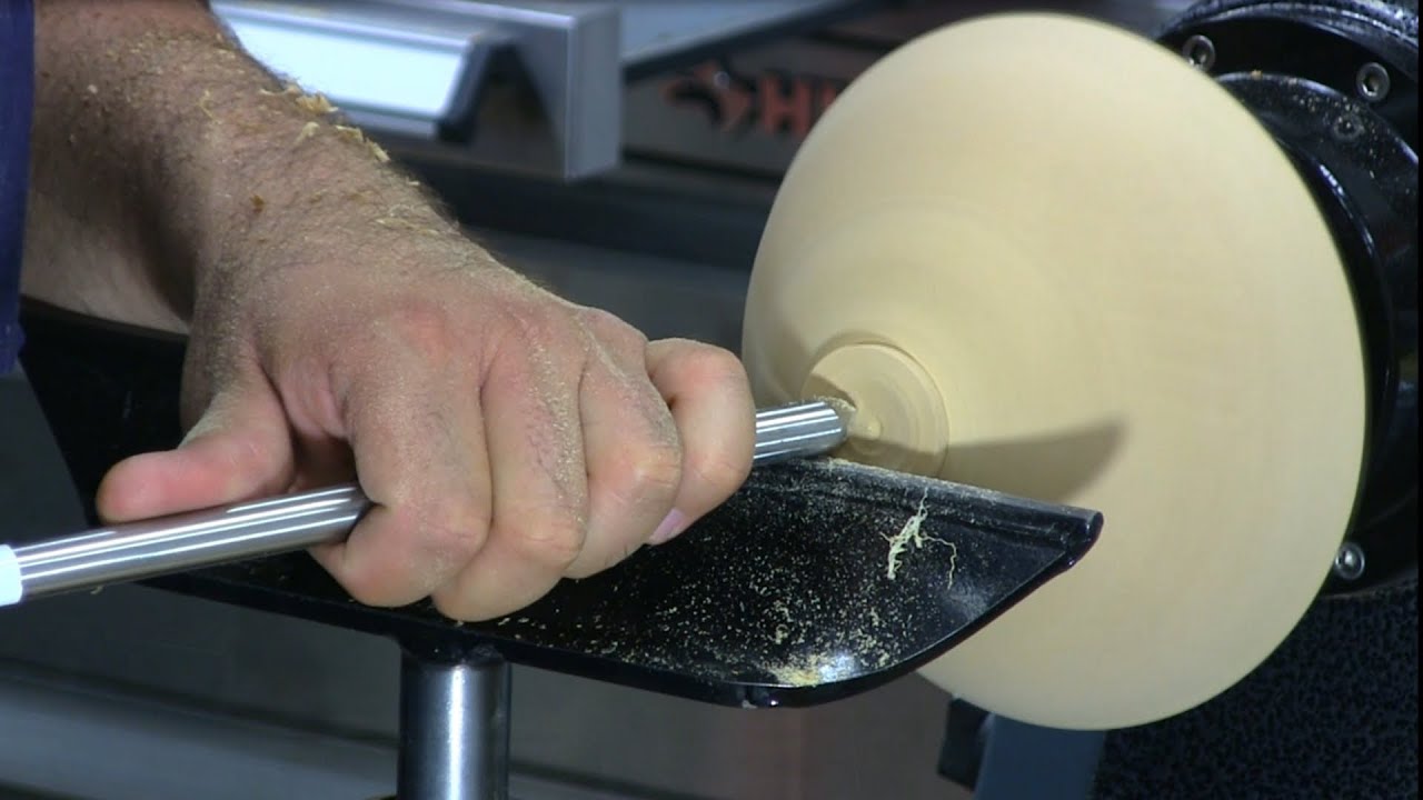 Finishing a Roughed Turned Bowl - Woodturning using Cole Jaws and Vacuum Chuck on a Robust Lathe