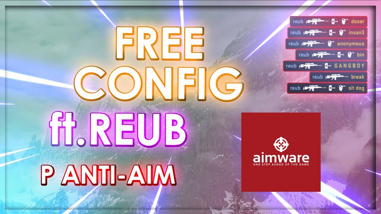 FREE CONFIG DOWNLOAD AIMWARE HvH