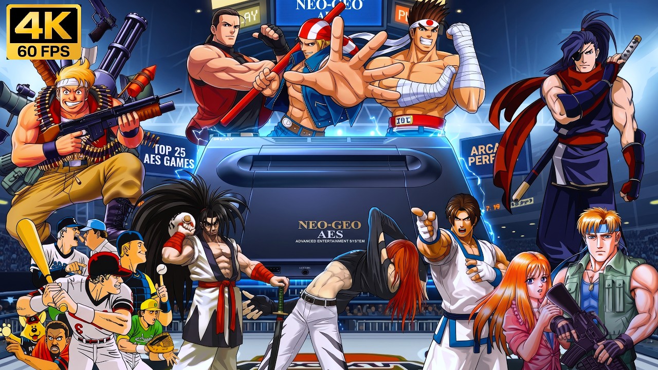 DEFINITIVE TOP 25 NEO GEO AES - THE HYPE IS REAL