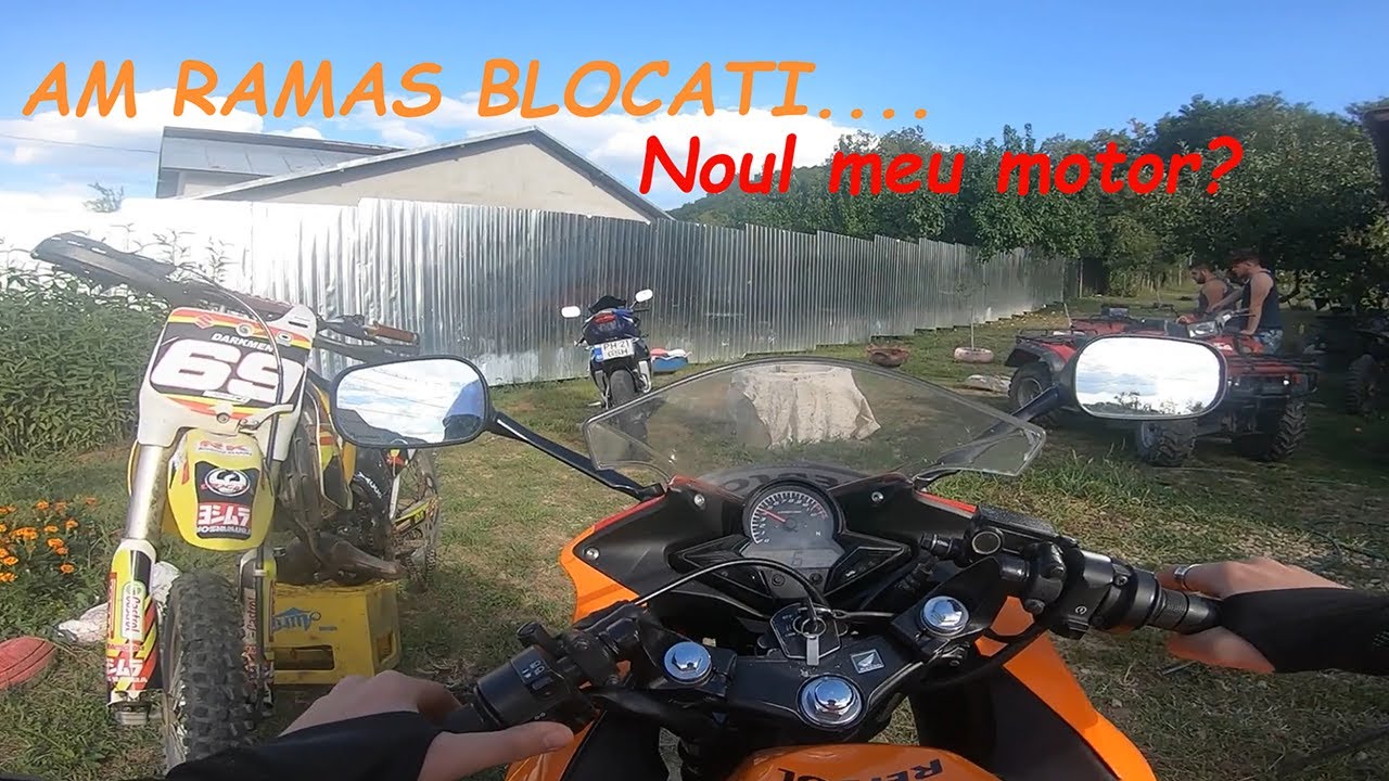 Mi-am luat CBR?? | NE-A LASAT ATV-UL IN PADURE...