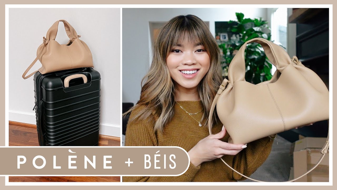 Packing for Miami ☀️ BÉIS Carry on Suitcase & POLÈNE Numero Neuf Unboxing! Pack with me | VLOG