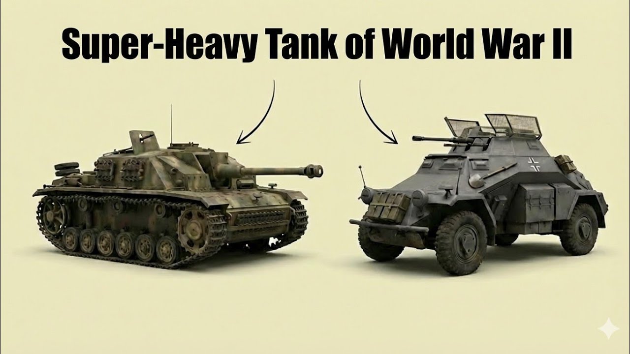 Every Super-Heavy Tank Designed During WWII Explained