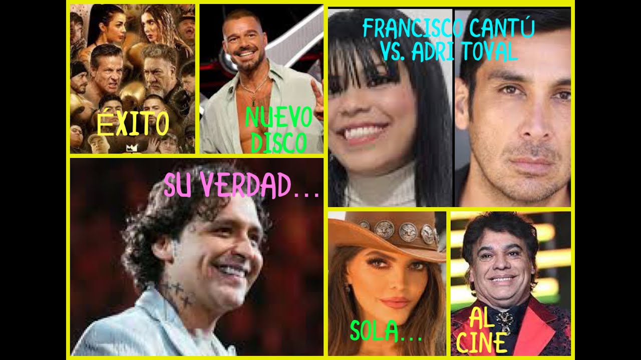 HOY: RICKY MARTIN, ANA BARBARA, NODAL, JUAN GABRIEL, RING ROYAL Y FRANCISCO CANTU VS. ADRI TOVAL
