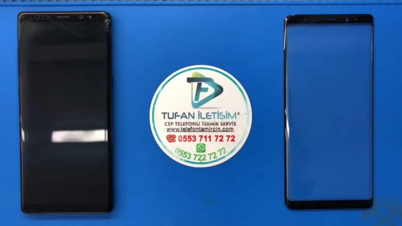 Samsung Galaxy Note 8 Цена замены стекла экрана
