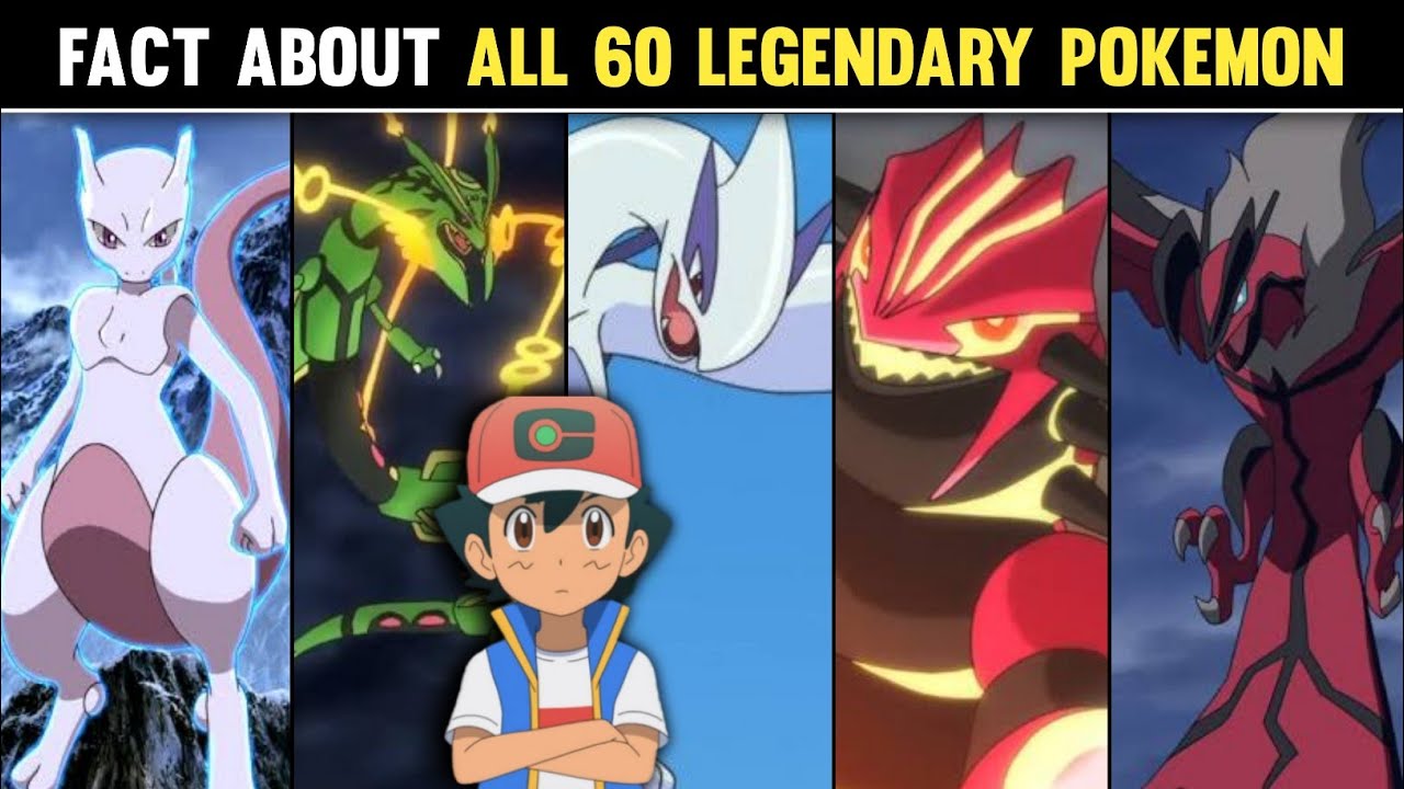 Fact About all 60 Legendary Pokemon|Fact about Every Legendary Pokemon|Legendary Pokemon Facts|
