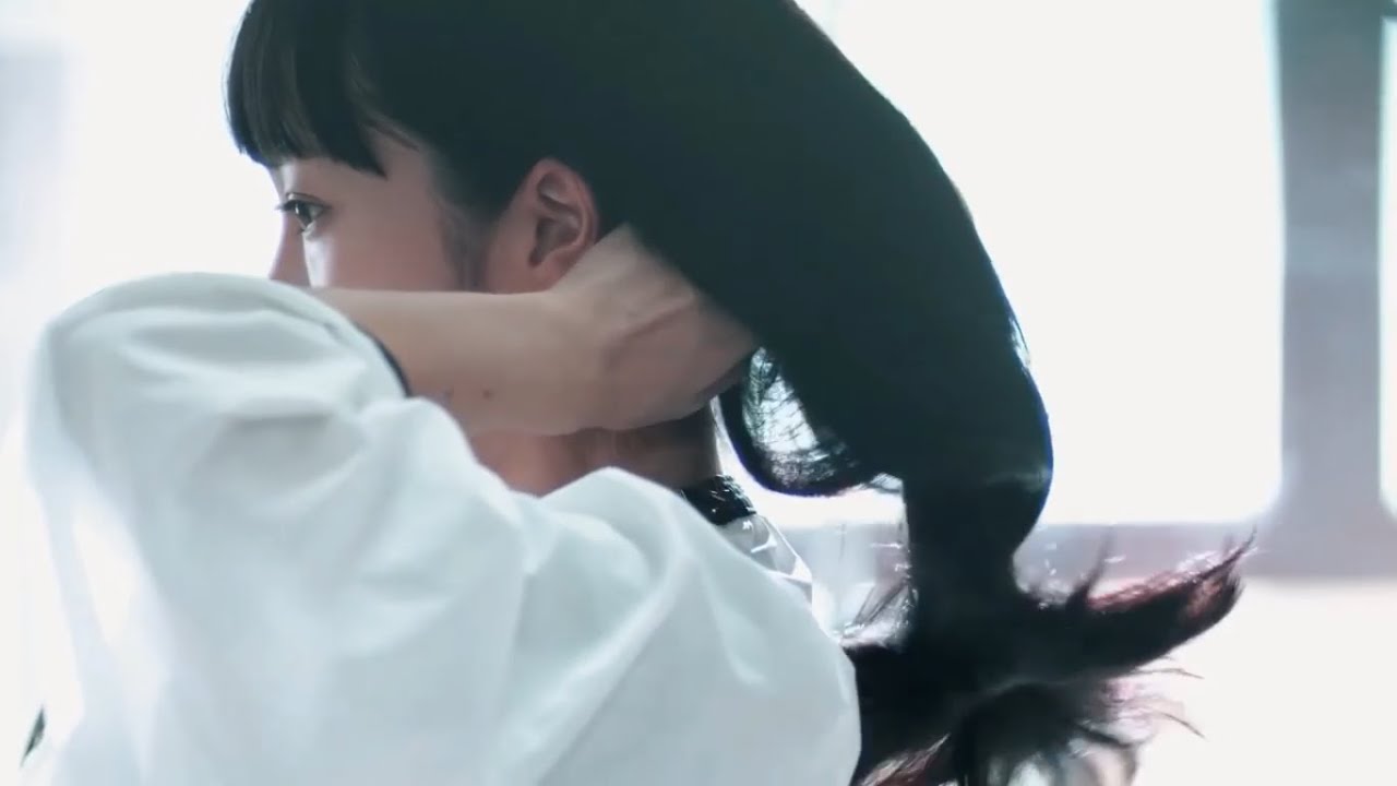 Chinese woman long thick hair headshave (2k HD)