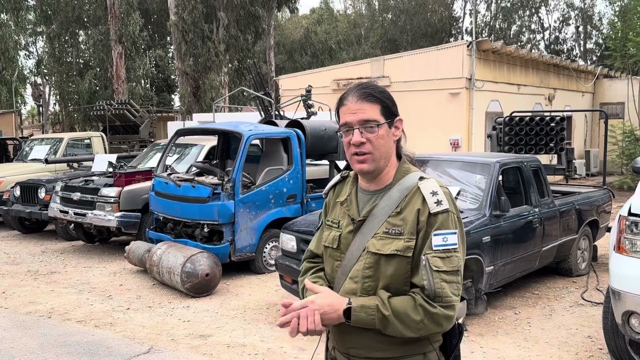 Hezbollah vehicles seized by the IDF Operation Northern Arrows
