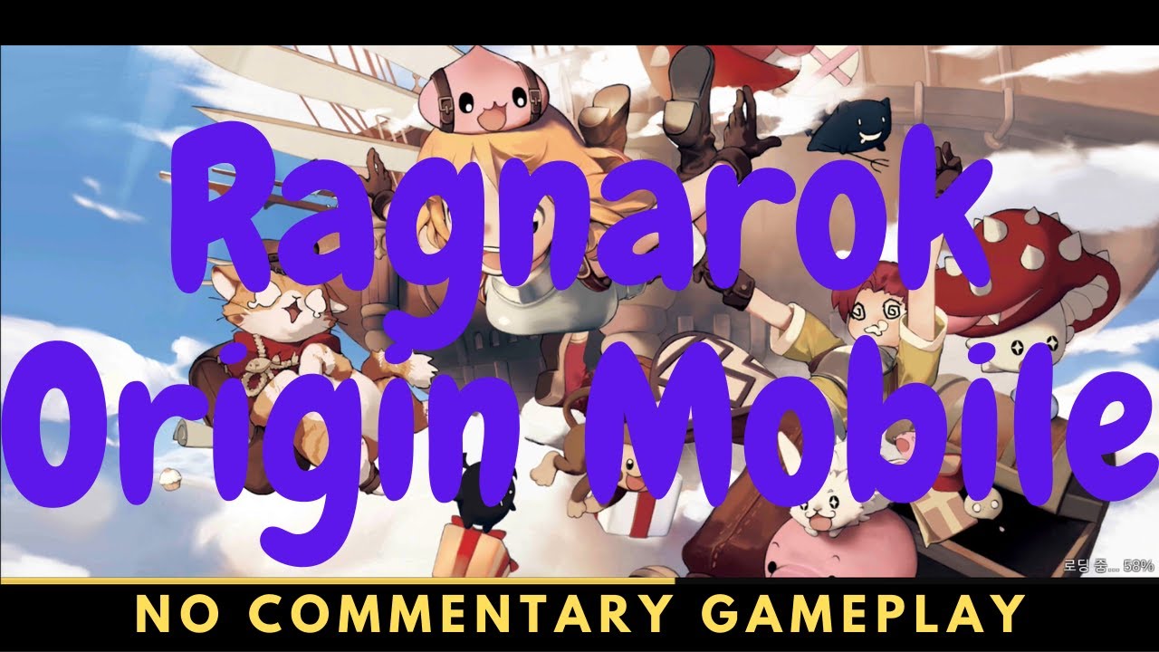 Ragnarok Origin Mobile (KR) Closed Beta - No Commentary Gameplay 1080p 60fps