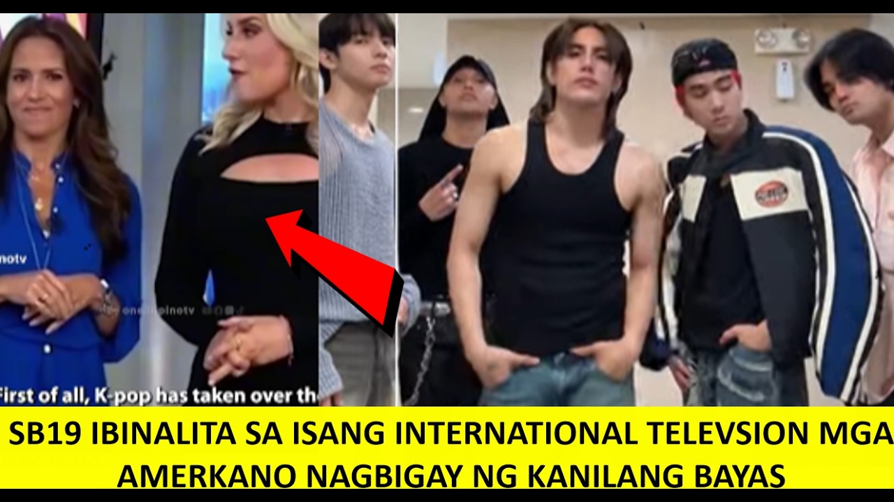 SB19 IBINALITA SA ISANG INTERNATIONAL TELEVSION MGA AMERKANO NAGBIGAY NG KANILANG BET!!