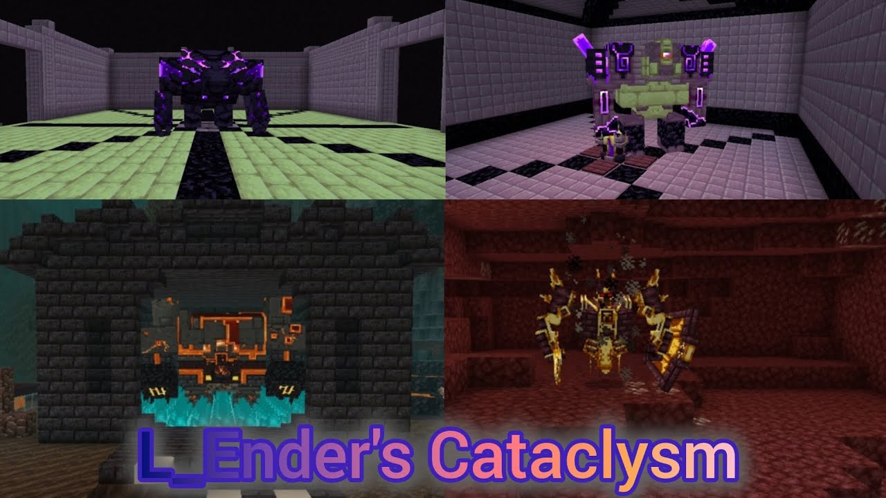L_Ender's Cataclysm Add-on 1.21.0 Bosses Fight (Minecraft Fight)