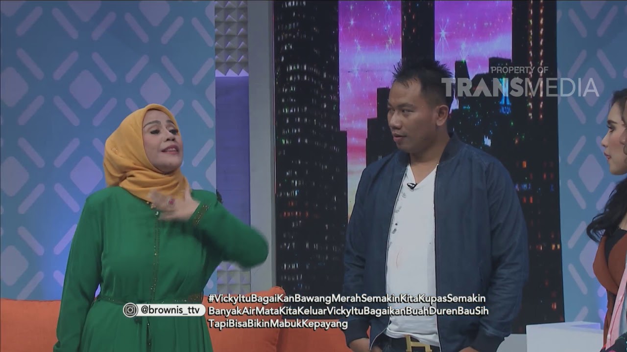 BROWNIS TONIGHT -  Waktu Vicky Ngenalin Iva (Mantan) Ke Ibunya (23/3/18) Part 4