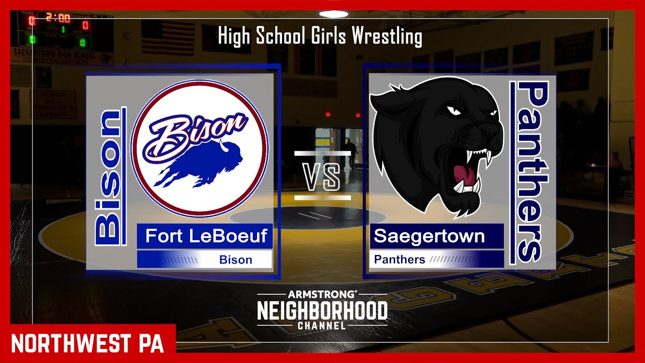 High School Girls Wrestling: Fort LeBoeuf vs Saegertown (Jan 21, 2026)