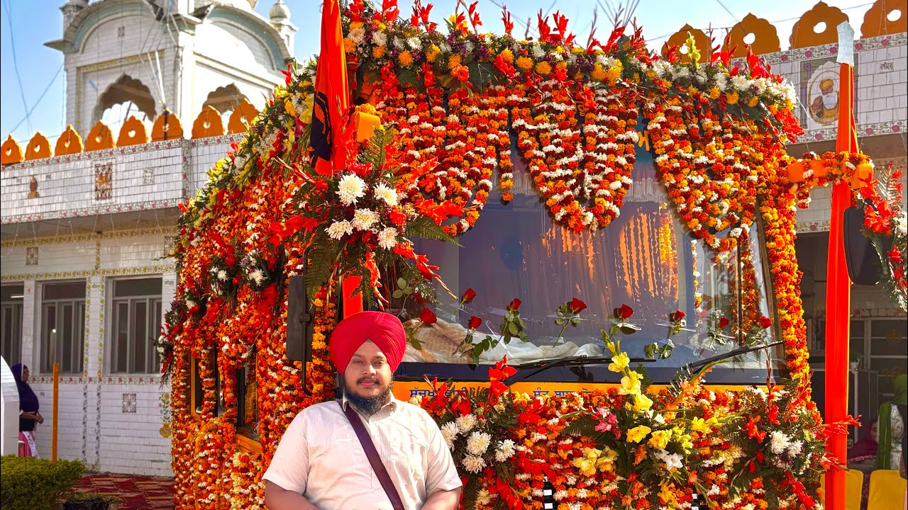Nagar Kirtan at Tibba Sahib Anandpur Sahib | Darshan of Sri Kesgarh Sahib 🙏✨