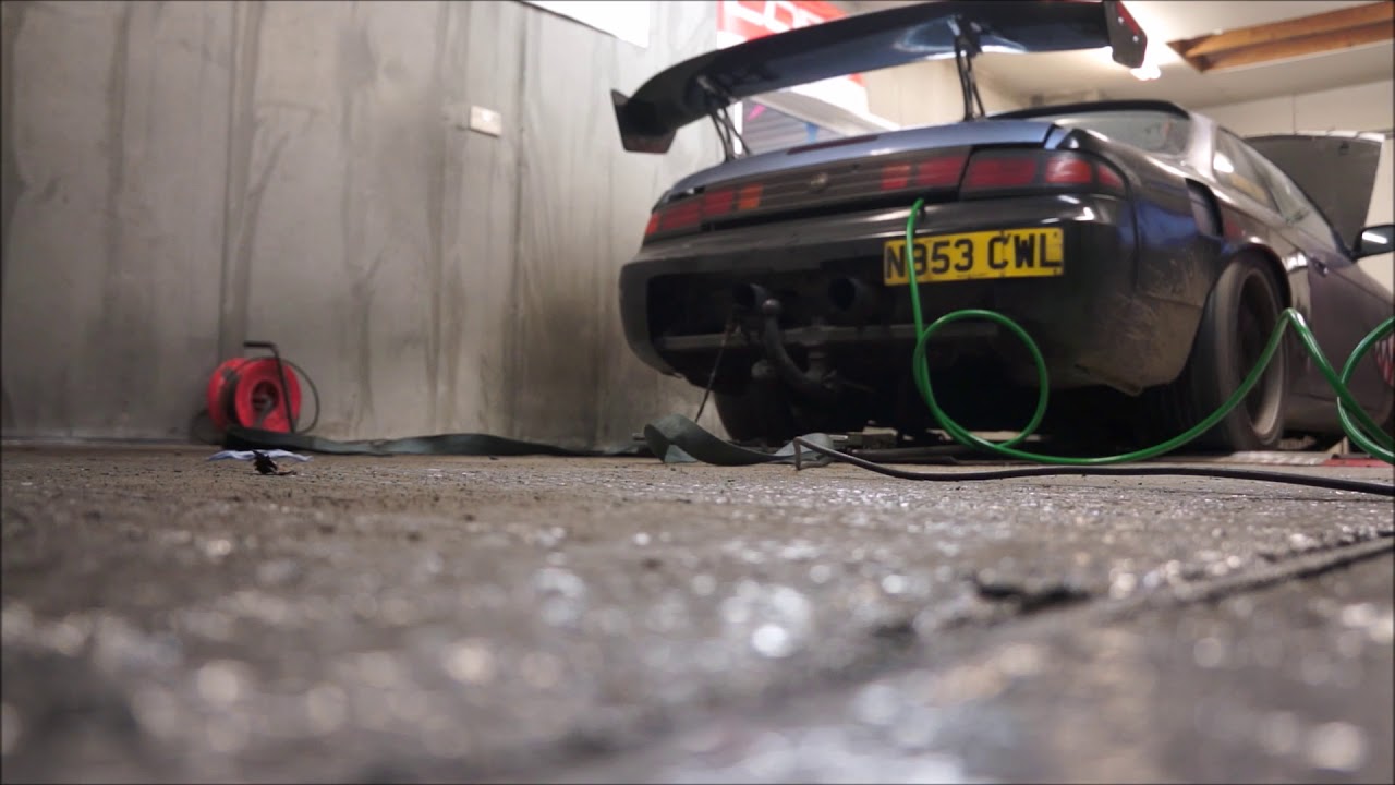 bad ass Silvia getting mapped at Horsham Dvelopment H-Dev Dyno
