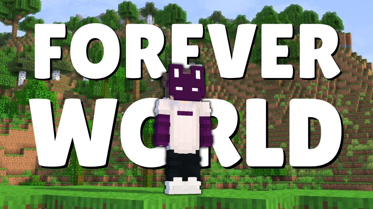 The start of my Minecraft FOREVER World