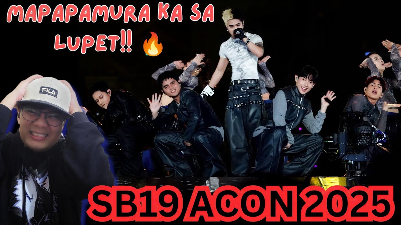 The stage on FIRE!! SB19 ACON 2025 Performance! Filipino Throat Chakra!! #sb19 #ppop