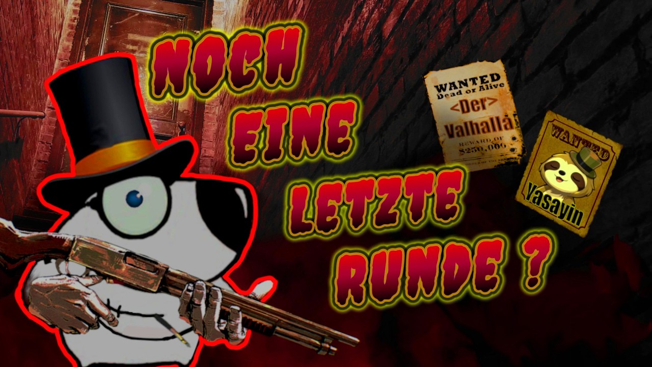 Männerrunde im Club Keller (Buckshot Roulette) mit Yasayin Michi und Leon