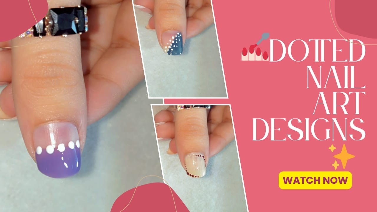 🔴 LIVE Dotted Nail Art Magic 💅✨ | Easy Dot Designs For Beginners 💅🏻✨