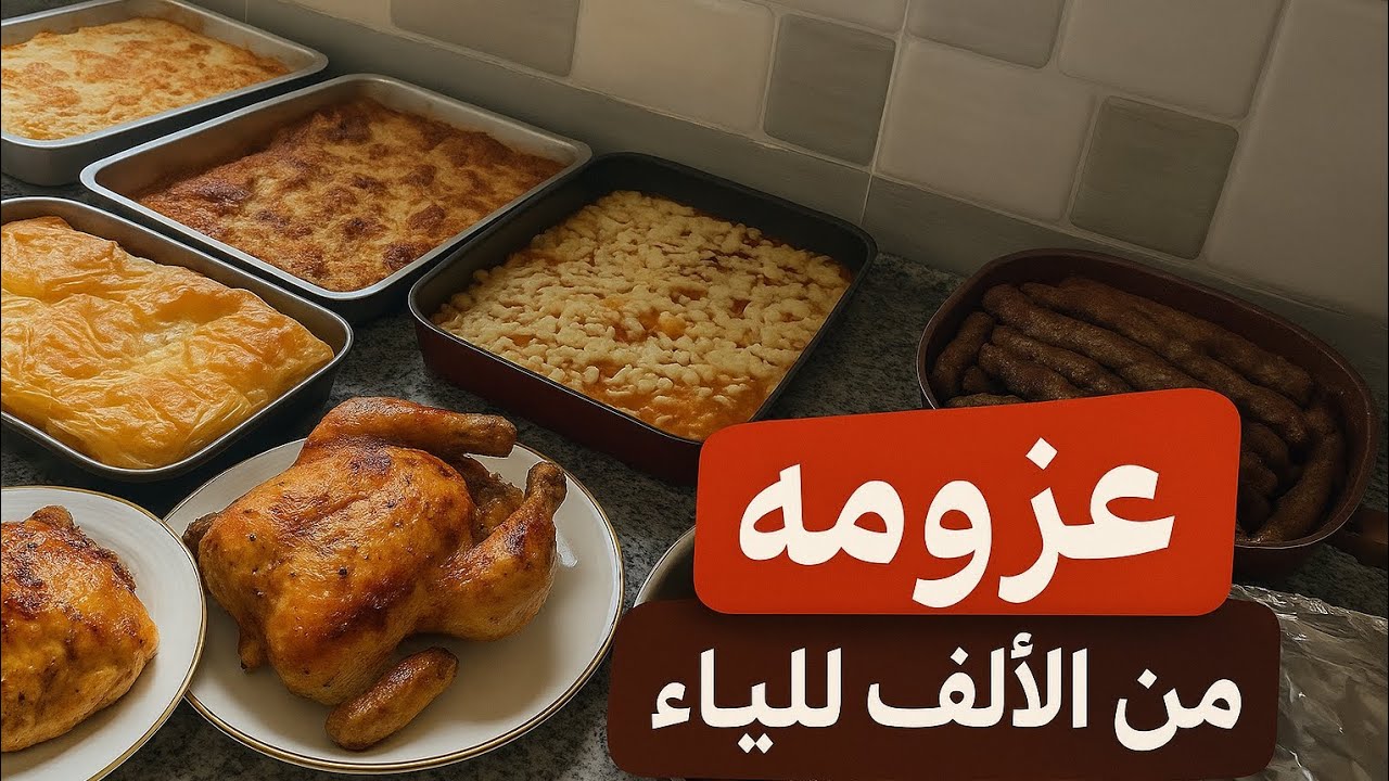 حضّرت عزومة كبيرة تفتح النفس بخطوات بسيطة – شاهدي التنظيم الكامل!