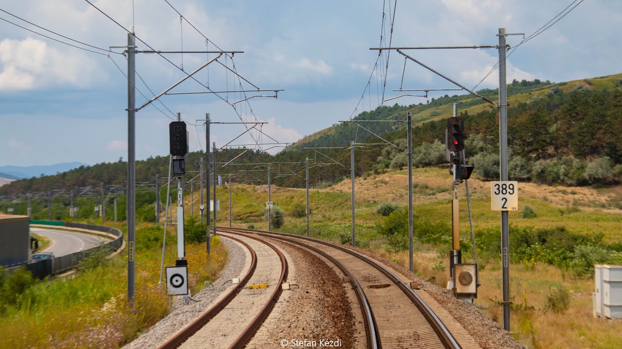 Backview M300 Craciunelu de Jos - Blaj + trecere zona neutra (IR1746 Cluj-Bucuresti Nord)