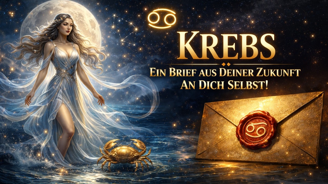 📩 BRIEF AUS DEINER ZUKUNFT: KREBS ♋ Was du nicht weißt? SCHOCK! 💯 ES WIRD WAHR!