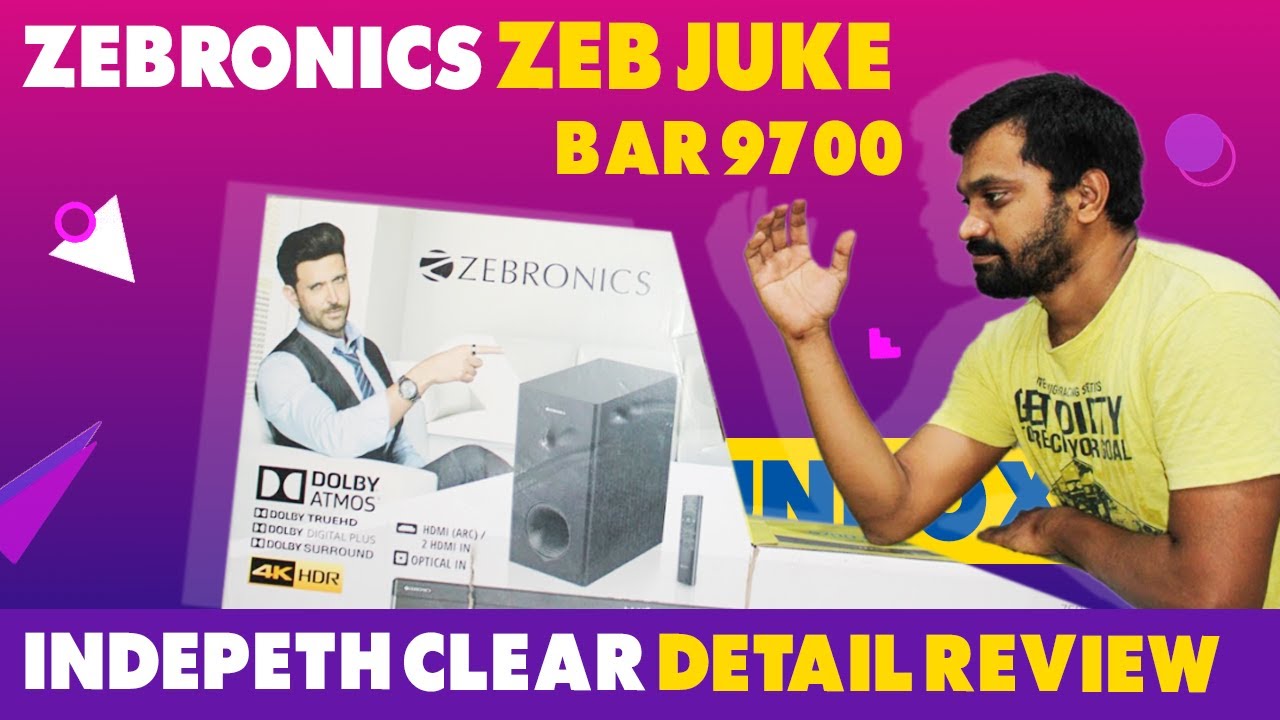 Zebronics ZebZuk bar 9700 In depth Review and Demo || in Telugu ||